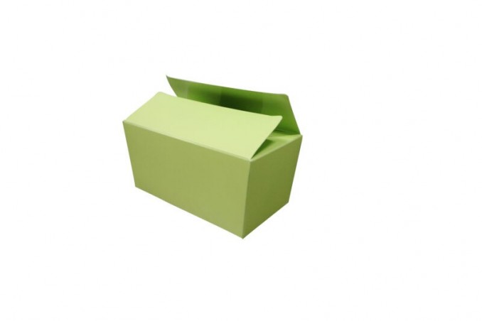 BALLOTIN "COLOR"375 GR VERT KIWI126 X 68 X 62 MM 25PCES