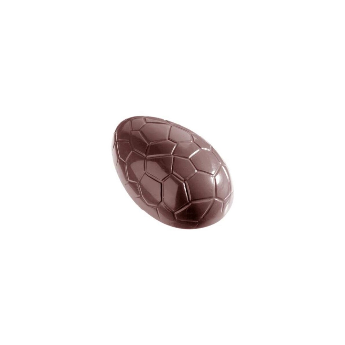 MOULE À CHOCOLAT OEUF KROKO 96 MM CW1164 96X64XHT32MM / 1X4 -- 137GR