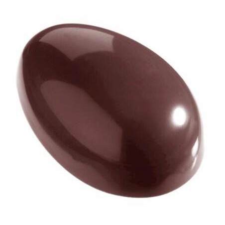 MOULE À CHOCOLAT OEUF LISSE 55 MM CW2004 55X38X19MM / 4X4 -- 28GR