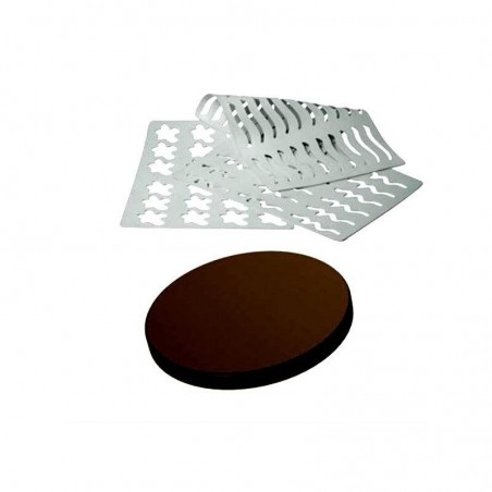 ROUND DECOR SILICONE PAD