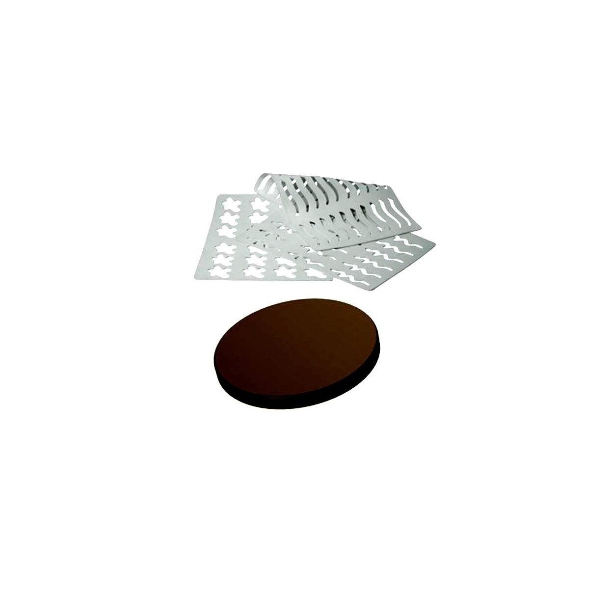 ROUND DECOR SILICONE PAD