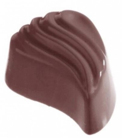 MOULE À CHOCOLAT TRIANGLE CW1026  13.5X27.5CM3X8 12GR