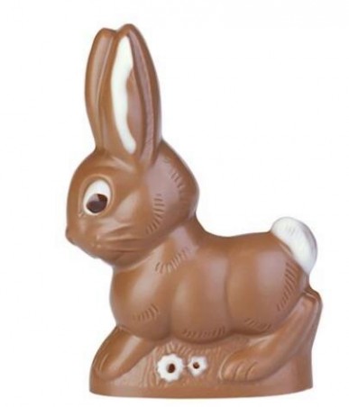 MOULE À CHOCOLAT LAPIN COURANT 125 MM HB422A