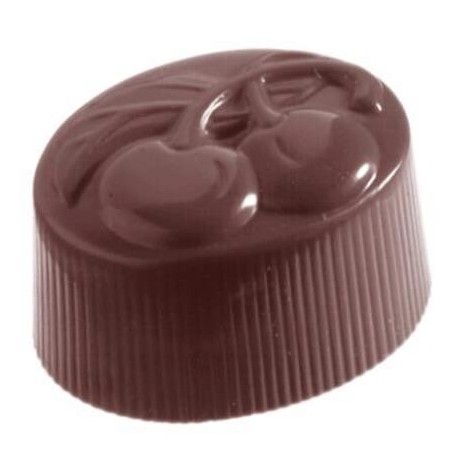 MOULE À CHOCOLAT DOUBLE CERISE CW1134 3X8 -- 13GR