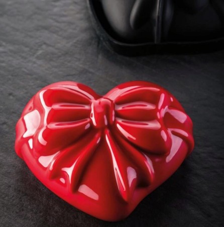 PAVOCAKE MOULE COEUR MINI-CADEAU 148X134XHT58MM