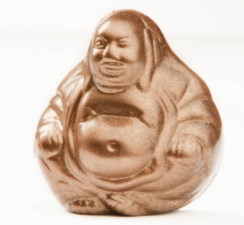 MOULE À CHOCOLAT BOUDDHA CW1240 18G 3X6- 4.3X4XH2CM 