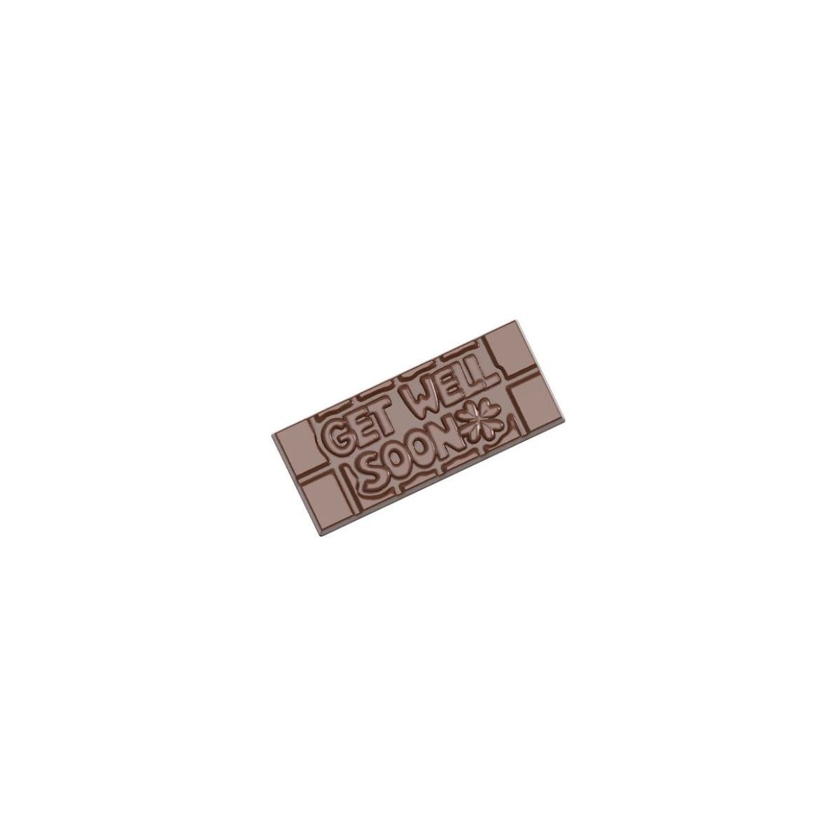 CHOCOLATE MOULD TABLET GET WELL SOON CW1201313.5X27.5CM 1X445GR