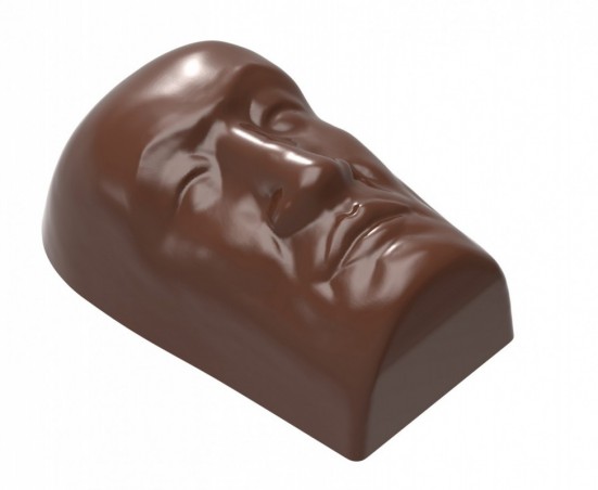 CHOCOLATE MOULD MASK RYAN STEVENSON CW165913.5X27.5CM 4X6 10GR