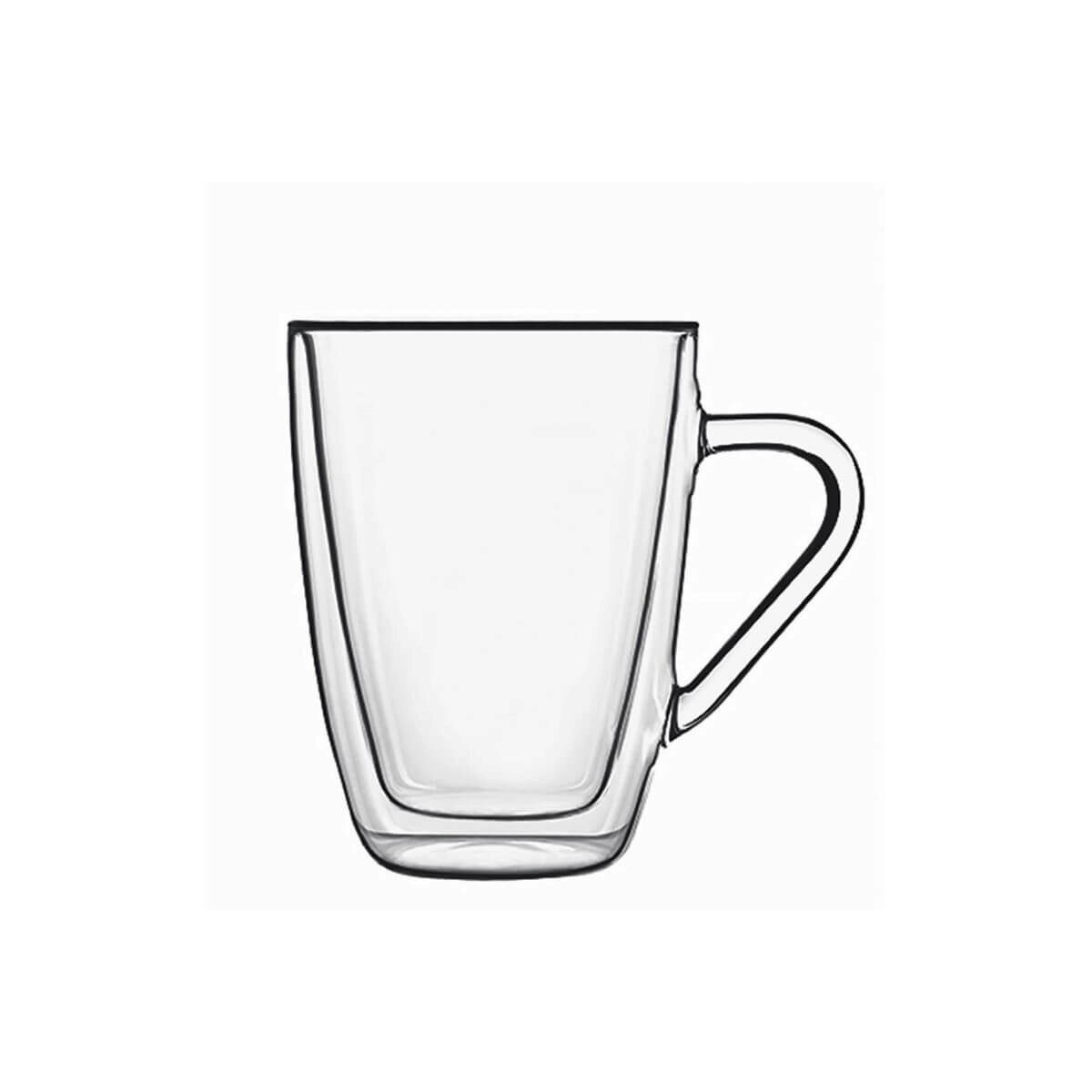 LUIGI BORMIOLI SET 2 VERRES "MUG" 32CL DOUBLE PAROI