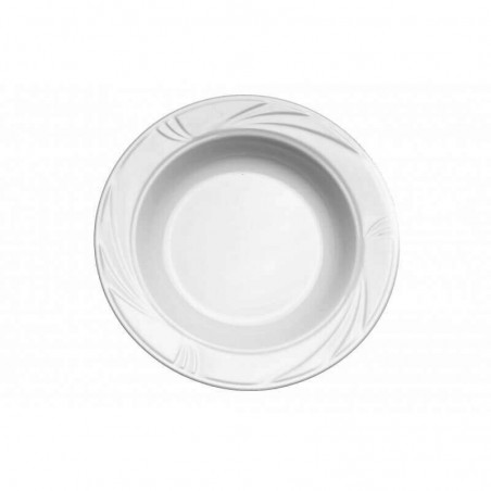 ARCADIA ASSIETTE CREUSE 22.5CM PORCELAINE BLANCHE 