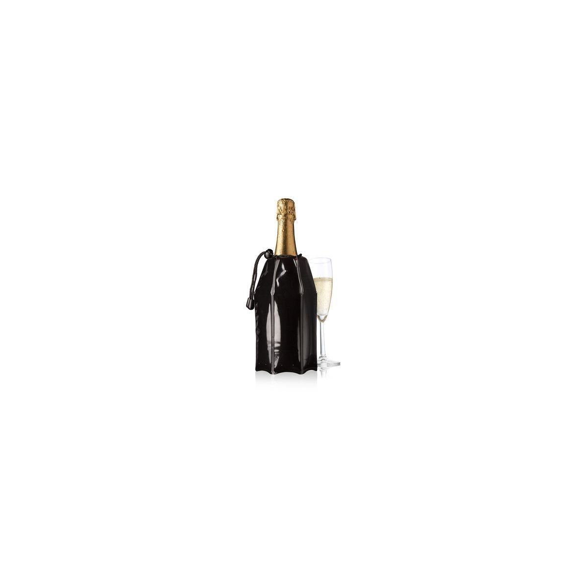 VACU VIN REFROIDISSEUR CHAMPAGNE ICE COOLER BLACK