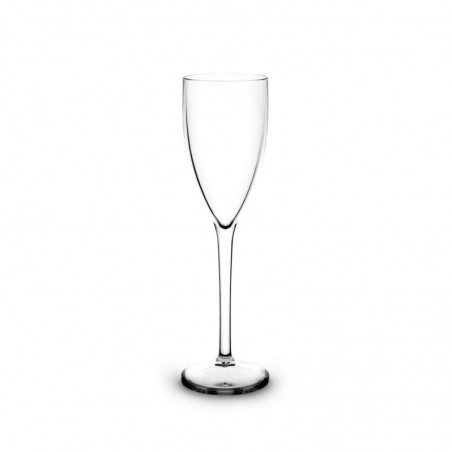 VERRE POLYCARBONATE FLUTE 15CL GRADUEE A 13CL