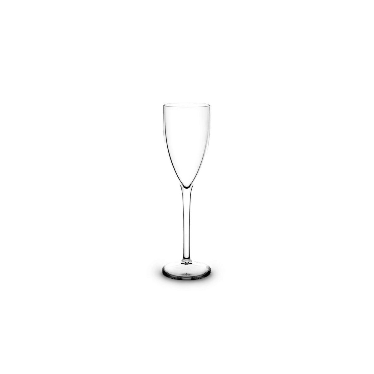 VERRE POLYCARBONATE FLUTE 15CL GRADUEE A 13CL