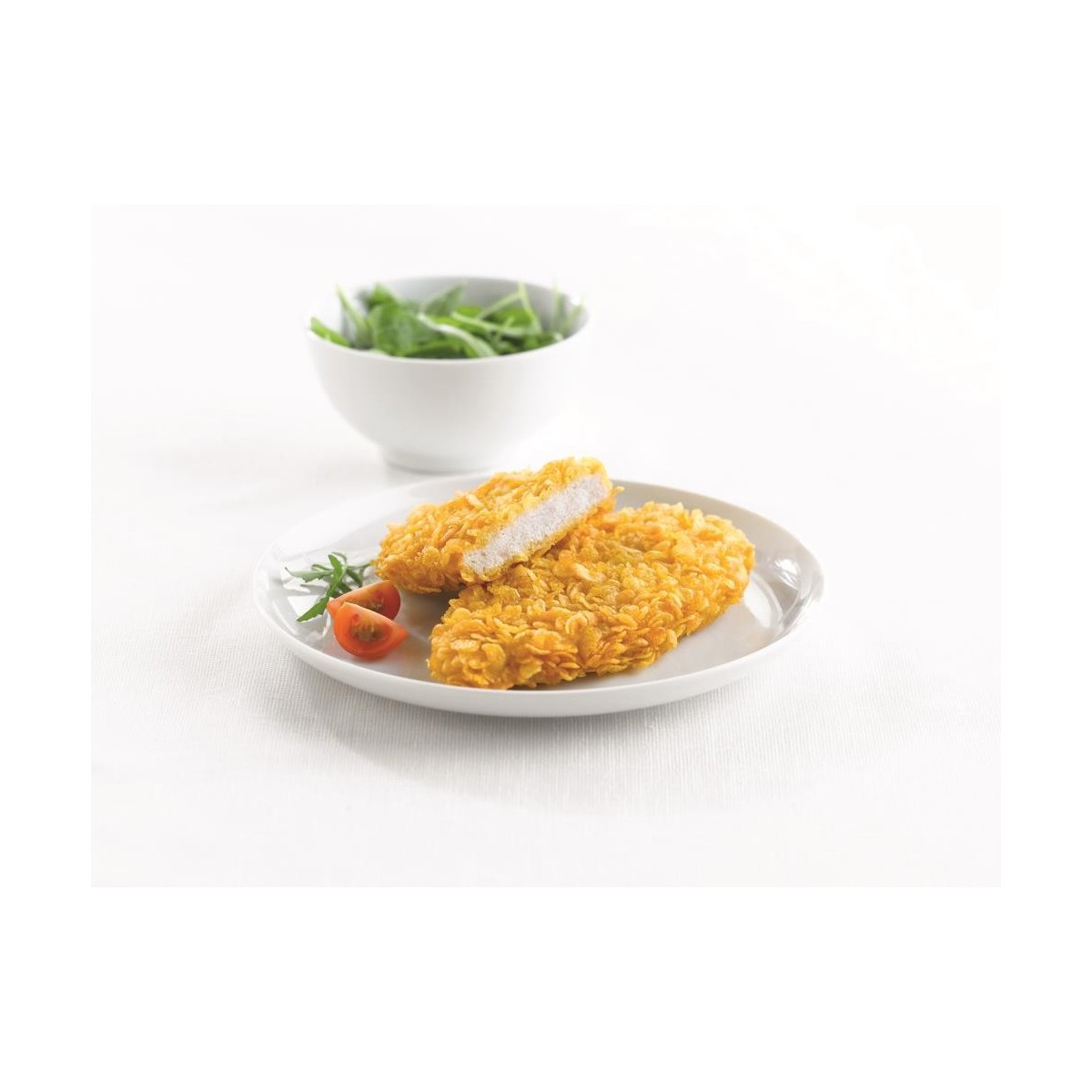 CRISPY BREADED CHICKEN FILLET PRE-COOKED VOLYS STAR 24X125GR  BOX