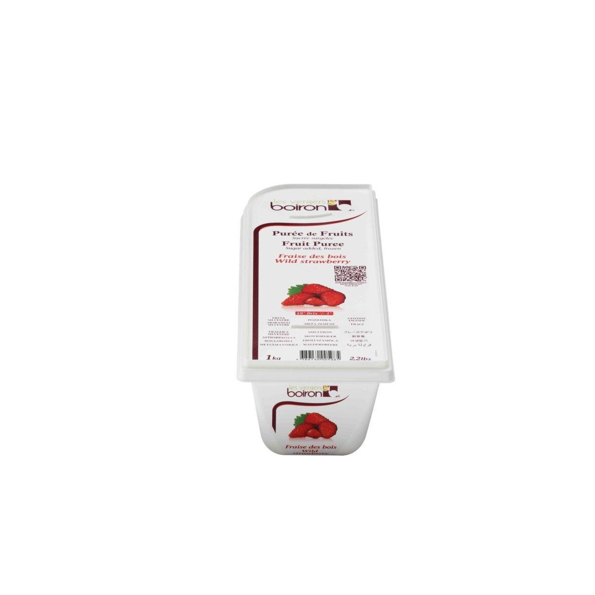 BOIRON 598 PUREE WILD STRAWBERRIES 3 X 1KG  KG