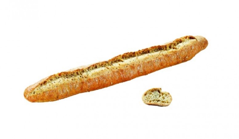 BRIDOR 34791 BAGUETTE MET MEERGRANEN 280G IN EEN STEENOVEN VOORGEBAKKEN ESSENTIELS 25 STUKKEN  DOO