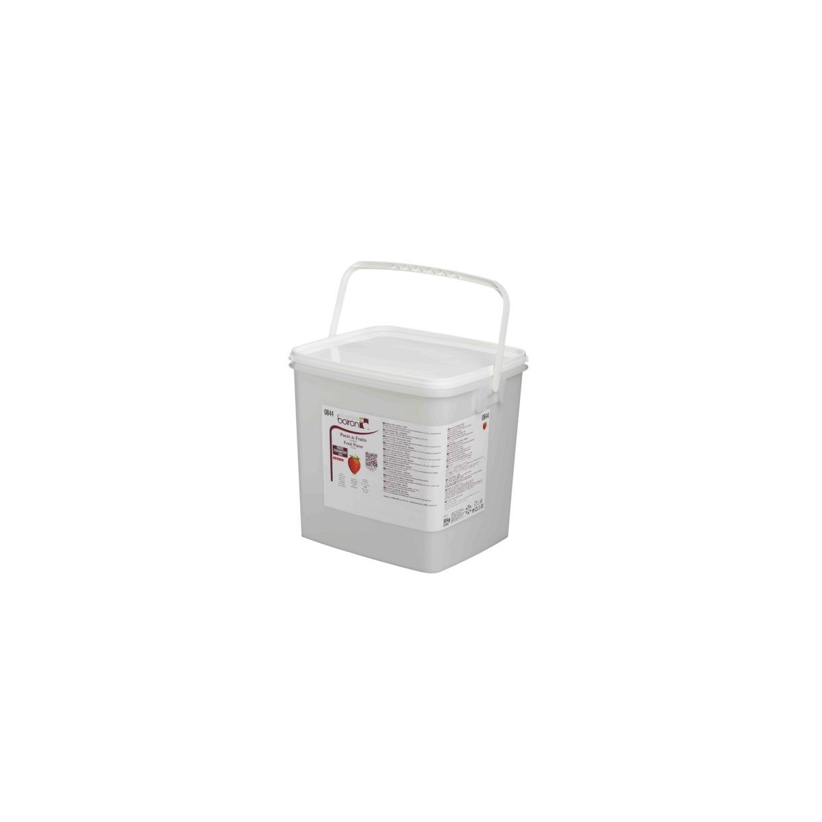 BOIRON 844 PUREE OF STRAWBERRY SUGAR FREE 10KG  BUCKET 