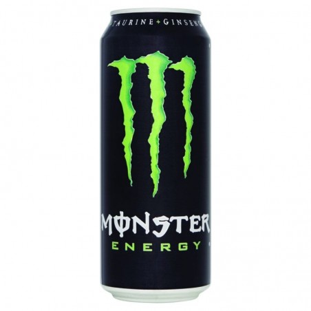 DRINK MONSTER ENERGY 24 X 50CL BLIKJE   TRAY OP/BEST