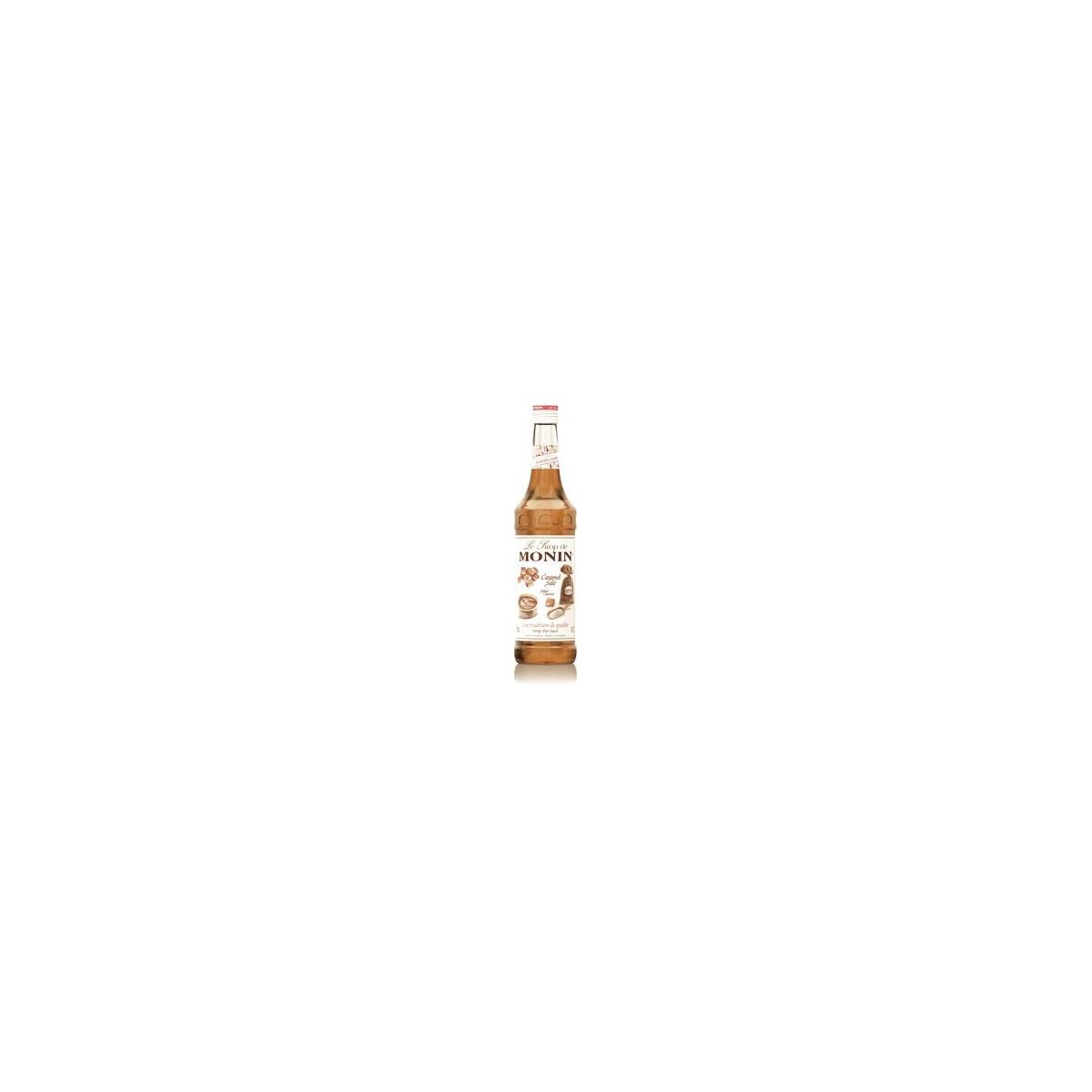 MONIN SIROOP GEZOUTEN CARAMEL 70CL  FLES