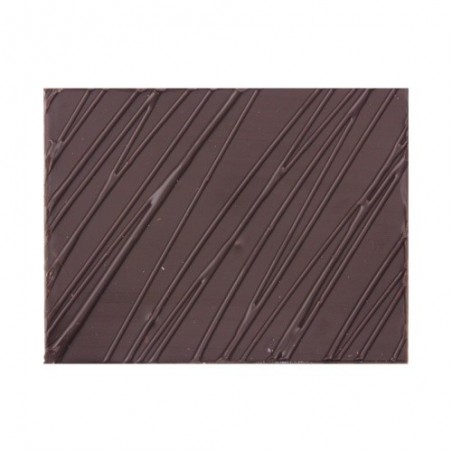 + 13250 EMBOUT BUCHE RELIEF LIGNE CHOCOLAT NOIR90X70MM 40PCES S/CDE