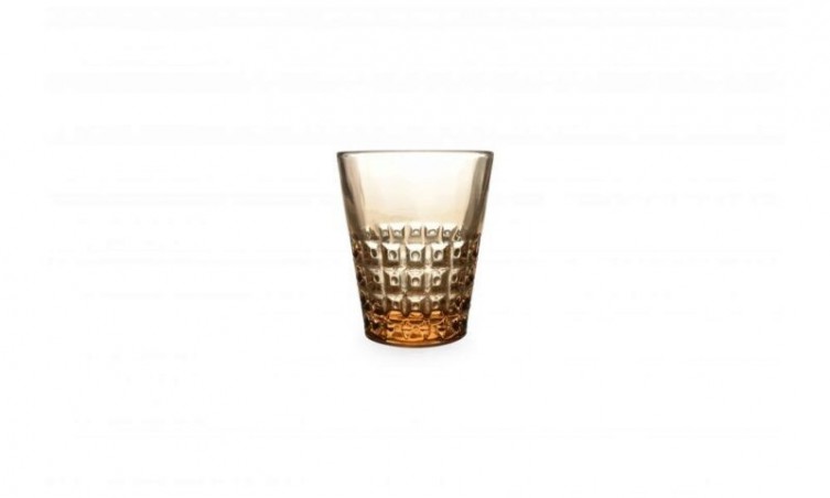 BONBISTRO Glas 25cl amber Oxo - set/4