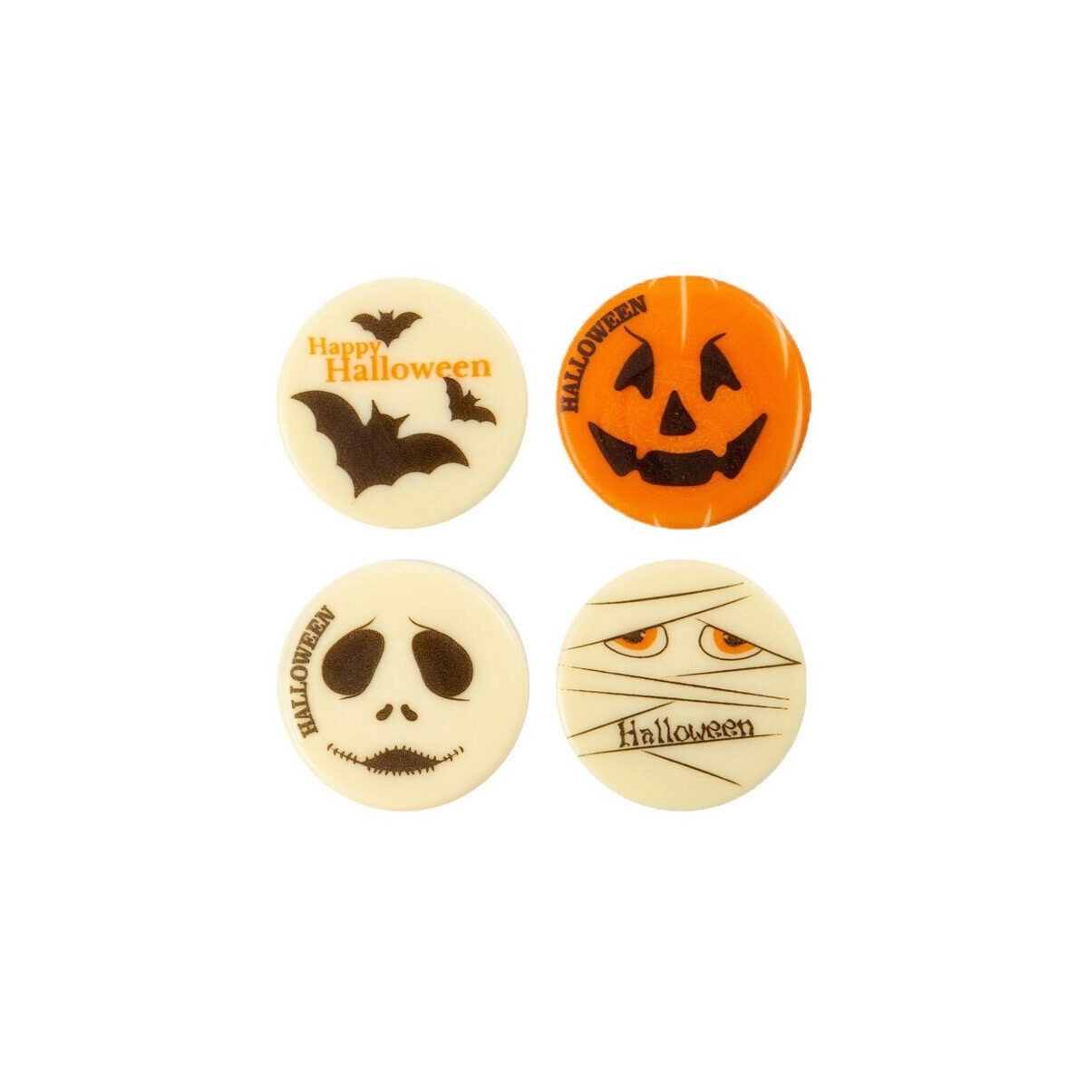 2091150 RONDS HALLOWEEN 3.8 CM 120 PCES