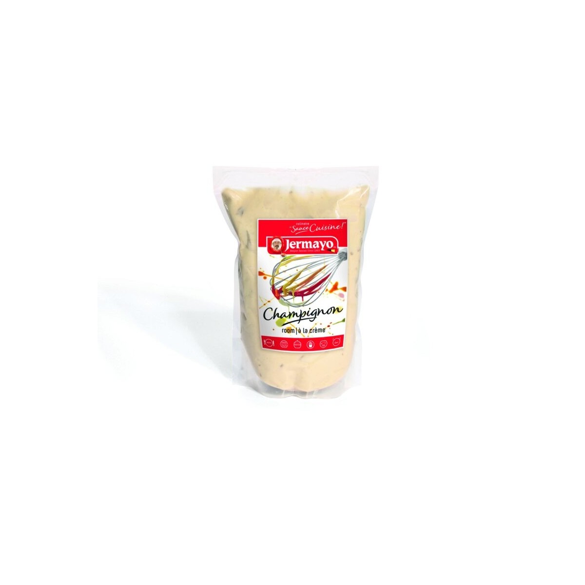 +JERMAYO SAUCE CULINAIRE CREME CHAMPIGNON 1KG