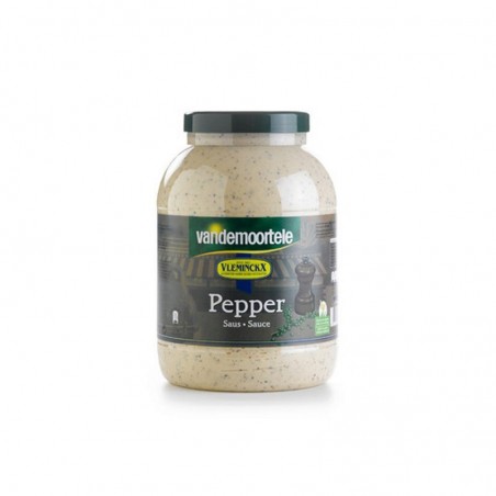 VANDEMOORTELE PEPPER-PEPPER SAUCE 3 JARS X 3L  JAR