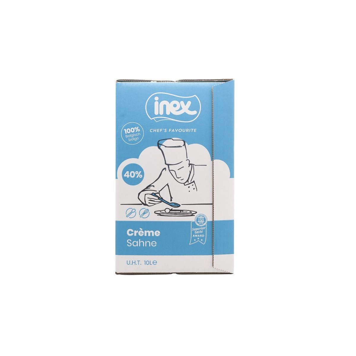 INEX CREME 40% UHT 10L  LITER