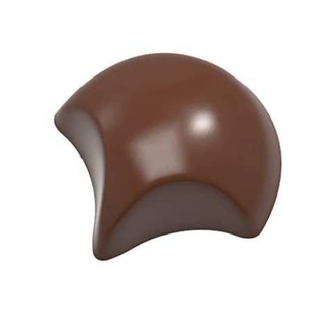 MOULE À CHOCOLAT EVENTAIL FRANK HAASNOOT CW1985 13.5X27.5CM 3X7 8GR 