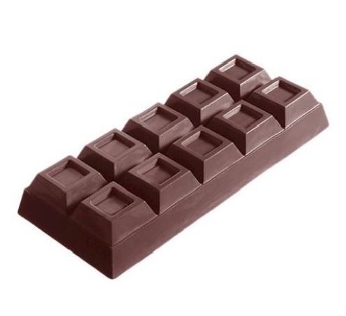 CHOCOLATE BAR MOULD 10PRINT CW130917.5X27.5CM 1X1 