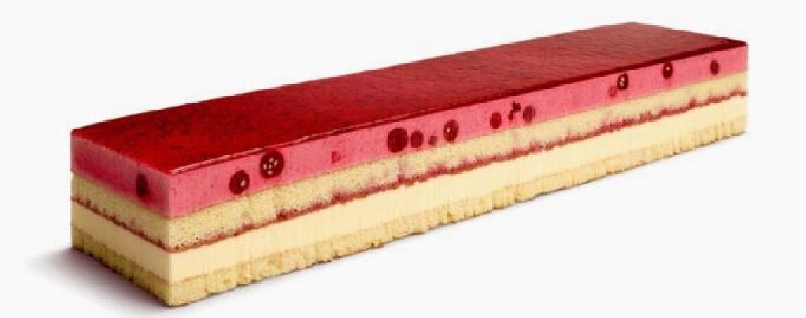 VAMIX B168 BAVARIAN STRIP OF SYMPHONY RED FRUITS 36X8CM - 1X800GR  STRIP