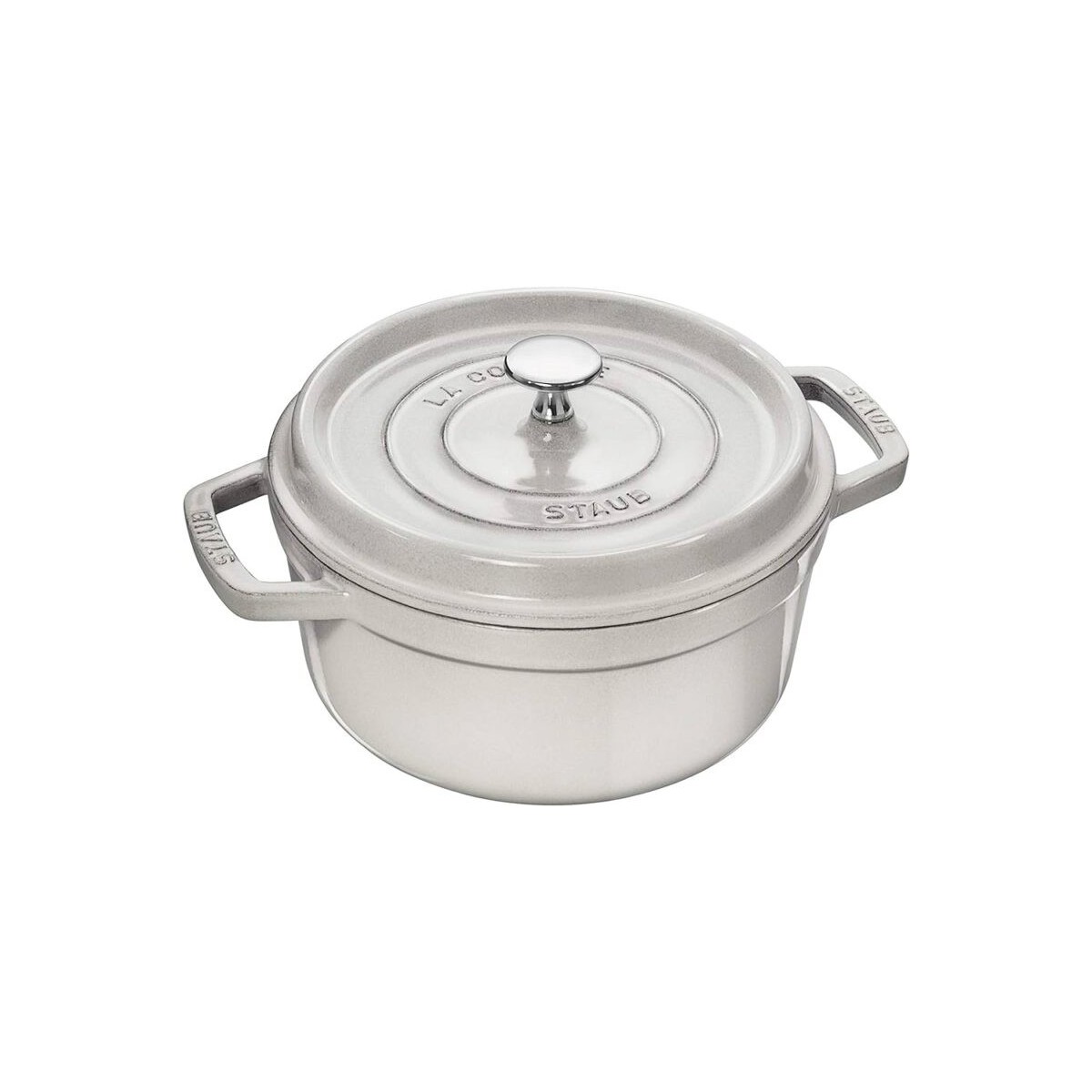 STAUB 26CM RONDE BRAADPAN WITTE TRUFFEL