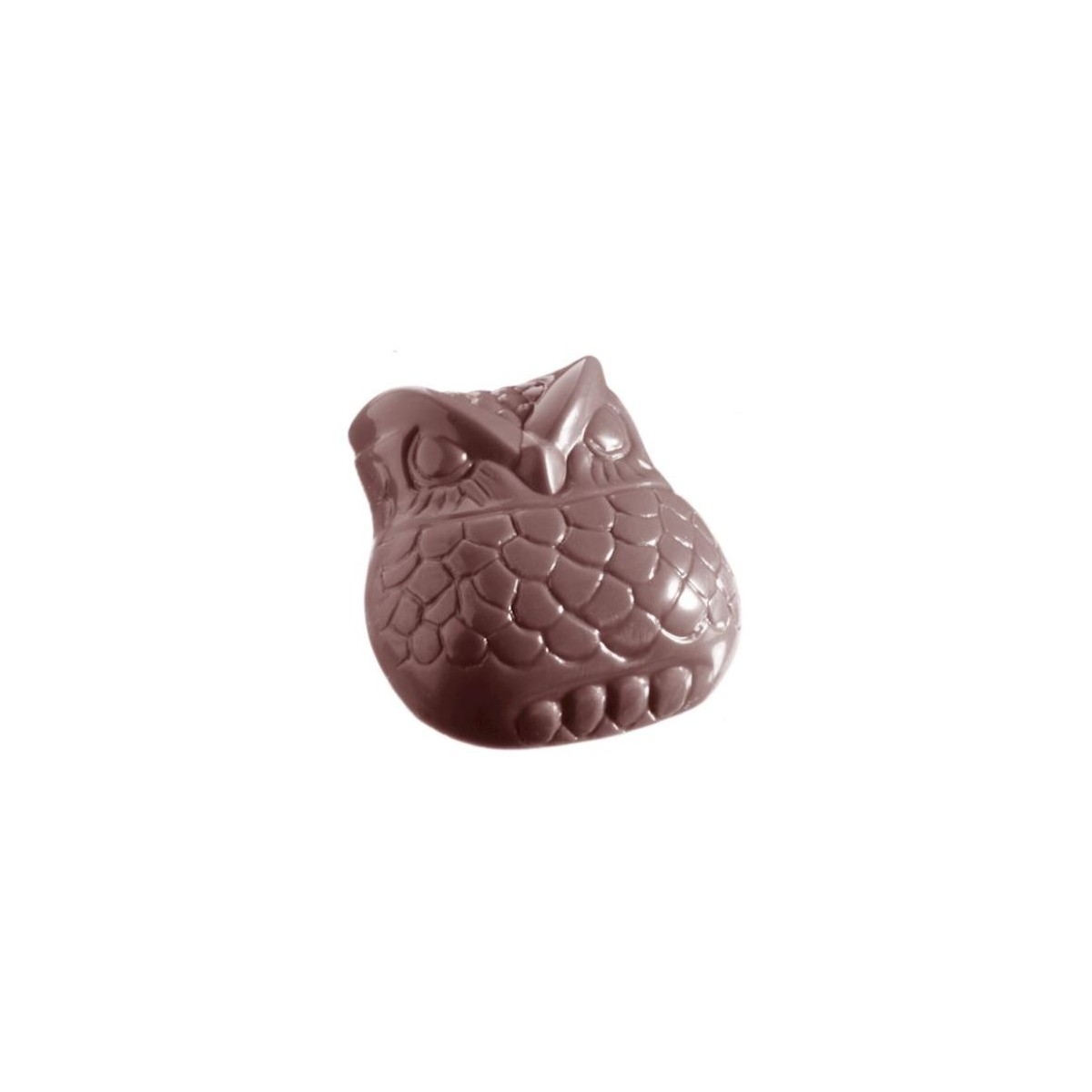 CHOCOLATE MOULD OWL CW132913.5X27.5CM 2X5 23GR 