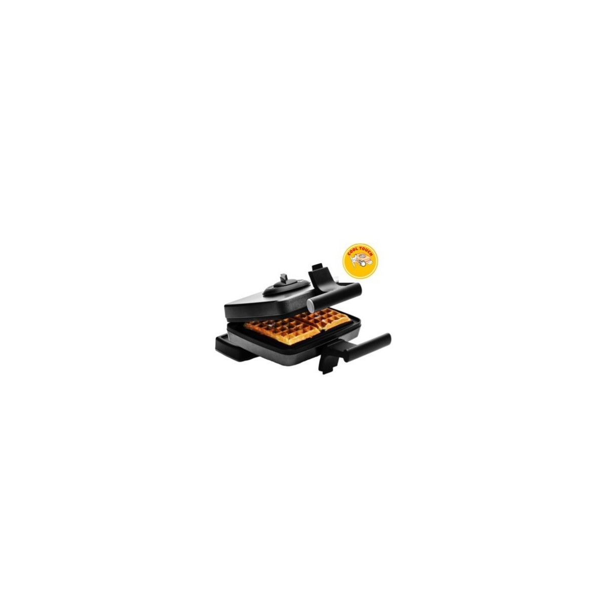 FRIFRI WAFFLE IRON WA102A BLACK 4X7 WAFFLE 4/4 1200W