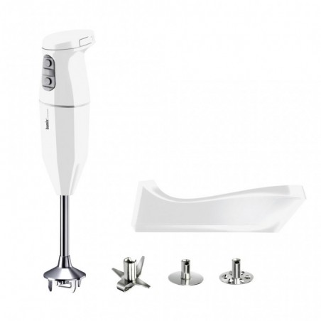 BAMIX CORDLESS PRO MIXER WHITE 250W 3 SPEEDS WITH EXTRA BATTERY 