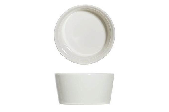 C&T SALADIER OSLO PORCELAINE 12.5XHT6.3CM