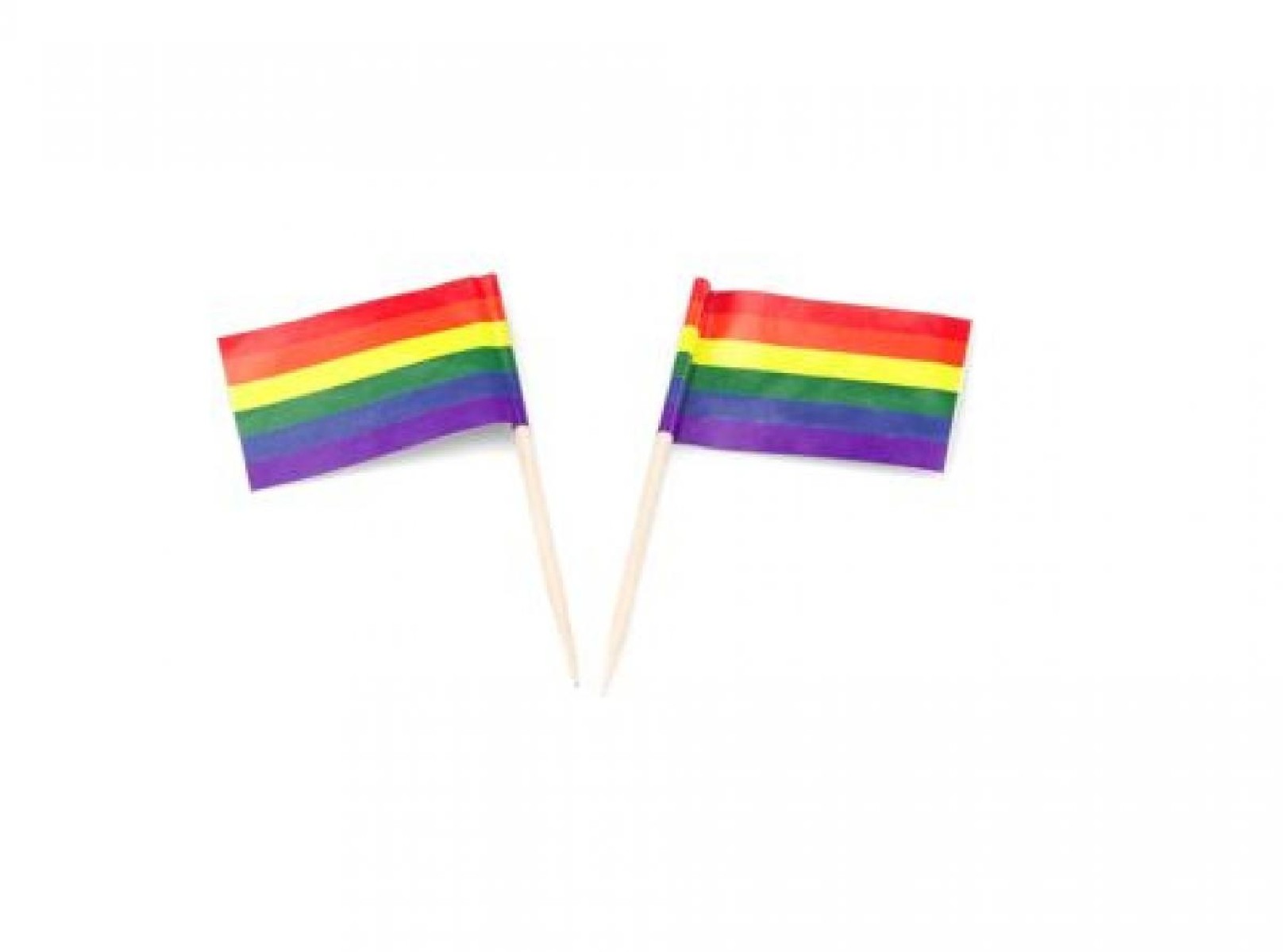 FLAG PICK RAINBOW 500PCS