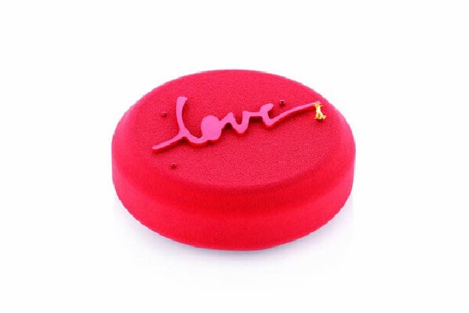 SILIKOMART LOVE 360 SILICONE MOULD KIT WITH MAT INSERT Ø12CM H3,5CM VOL 360ML