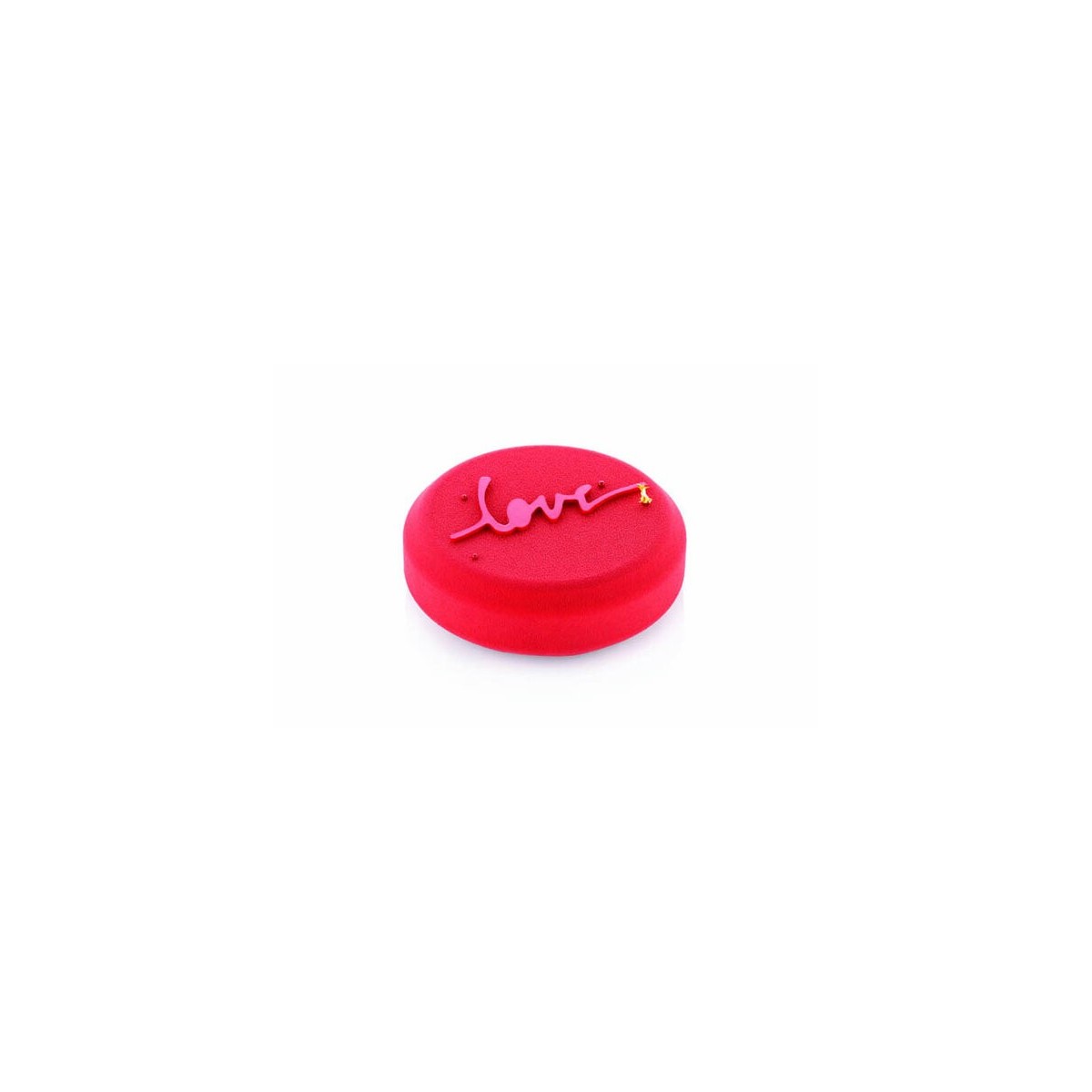 SILIKOMART LOVE 360 SILICONE VORMSET MET MAT INLEG Ø12CM H3,5CM VOL 360ML