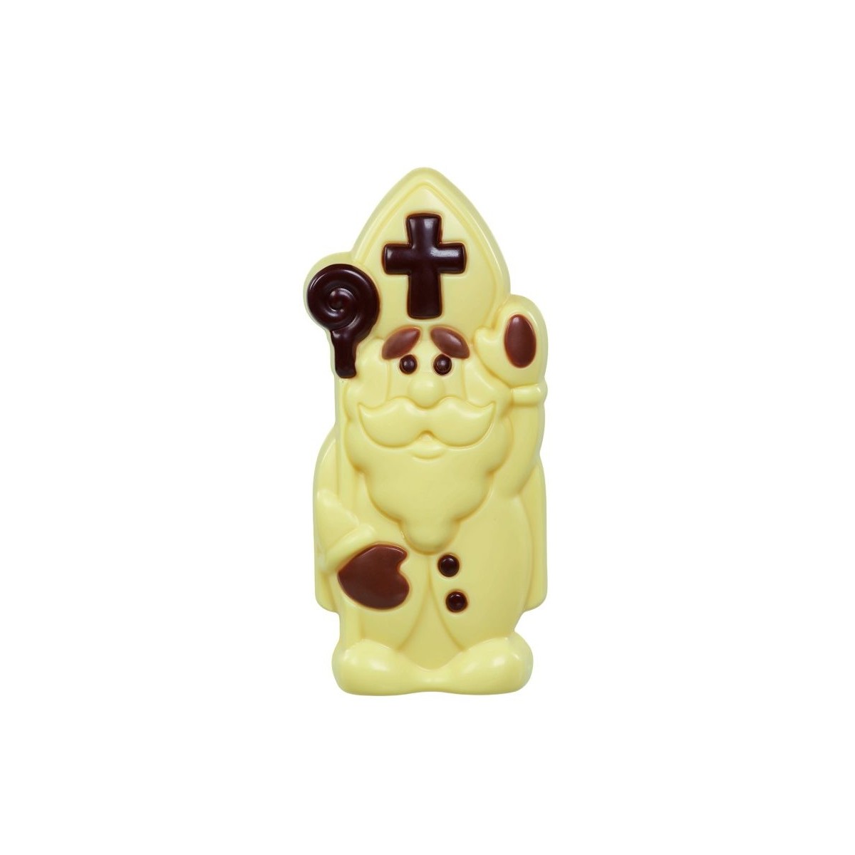 CHOCOLADE SINTERKLAAAS LUXE WITTE CHOCOLADE 15CM 4 X 125GR 