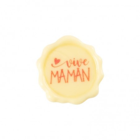 11093 STAMP VIVE MAMAN 3,8CM 120PCS ON/ORDER