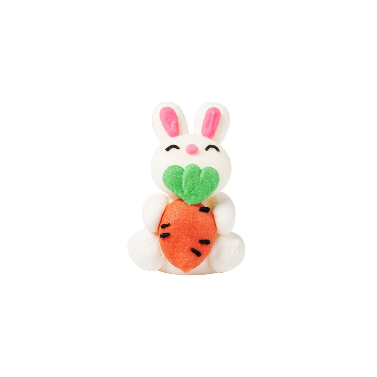 1054630 LAPIN AVEC CAROTTE 3D 2,5X4,5CM 42PCS S/CDE