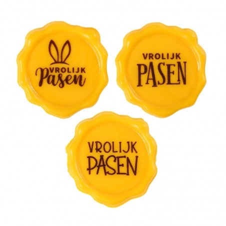 2069188 TAMPON VROLIJK PASEN 3,8CM 120PCS S/CDE