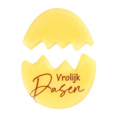 2069214 OEUF CASSÉ VROLIJK PASEN 3,2X2,4CM 100PCS S/CDE