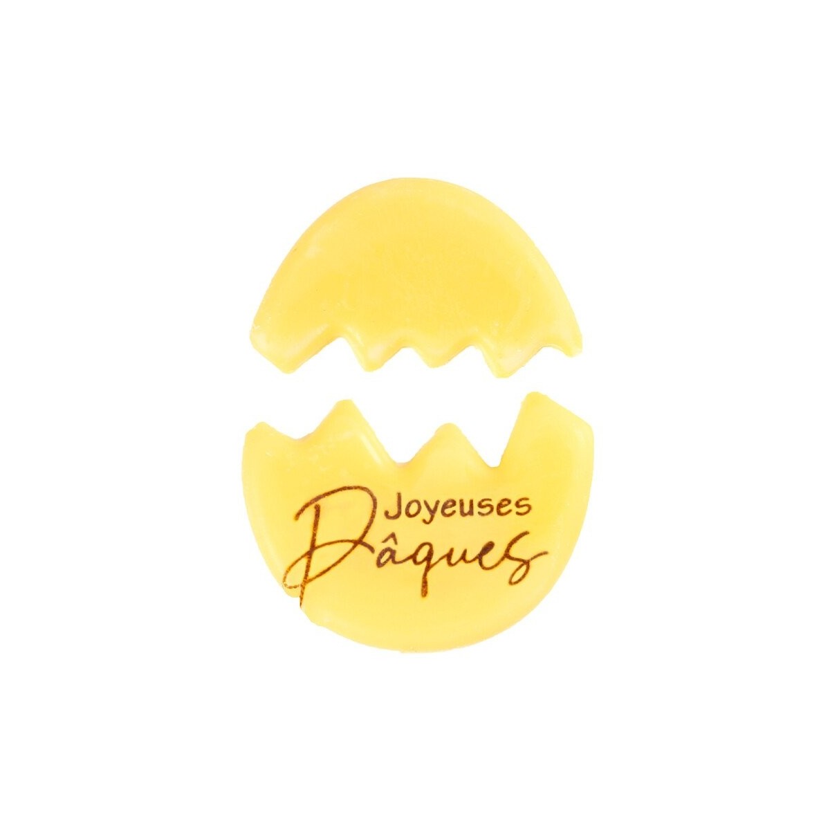 69215 BROKEN EGG JOYEUSES PAQUES 3,2X2,4CM 100PCS ON/ORDER