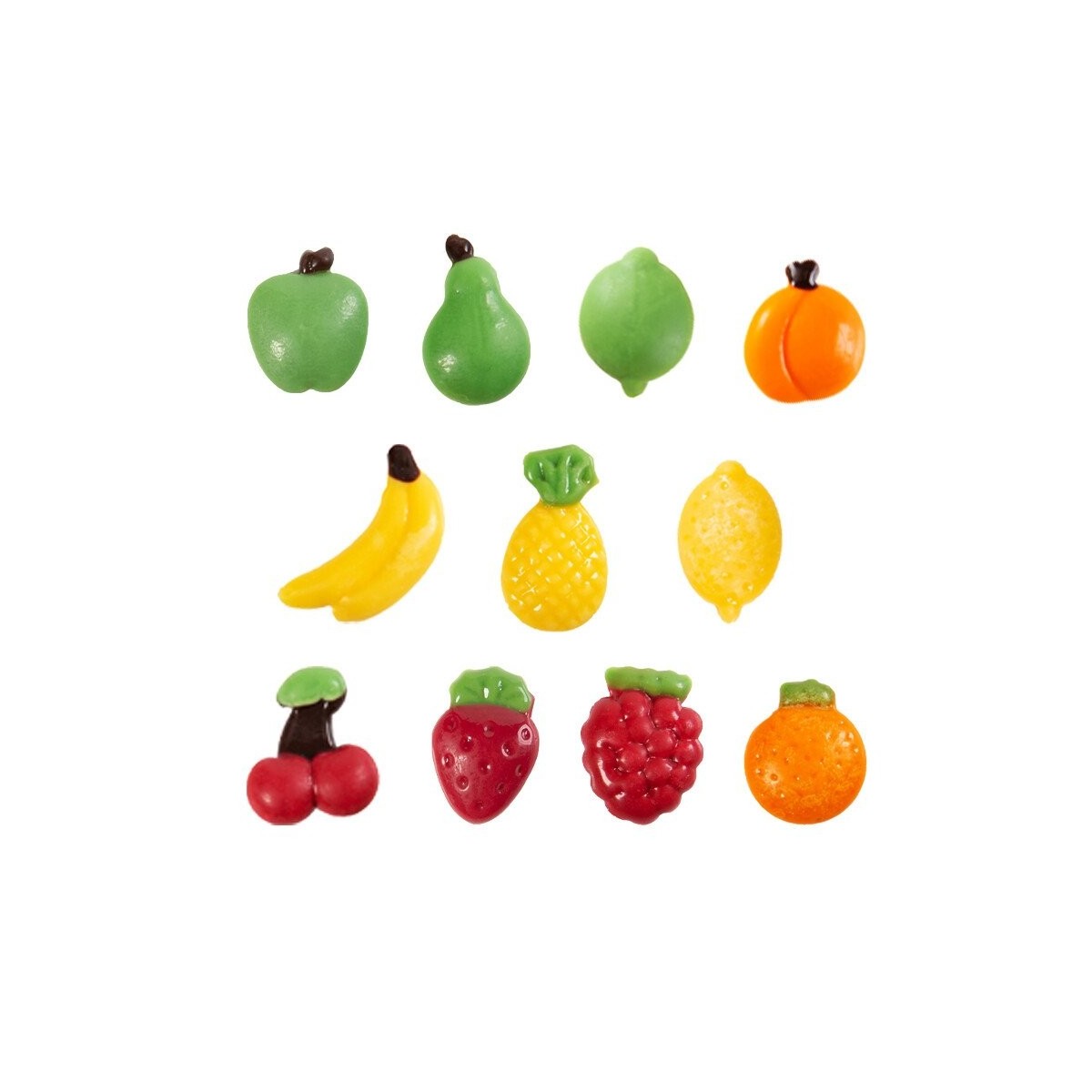 12829 ASSORTIMENT DE FRUITS AU CHOCOLAT 192PCS 