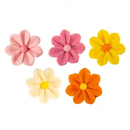 1034391 FLEURS 4CM 75PCS S/CDE