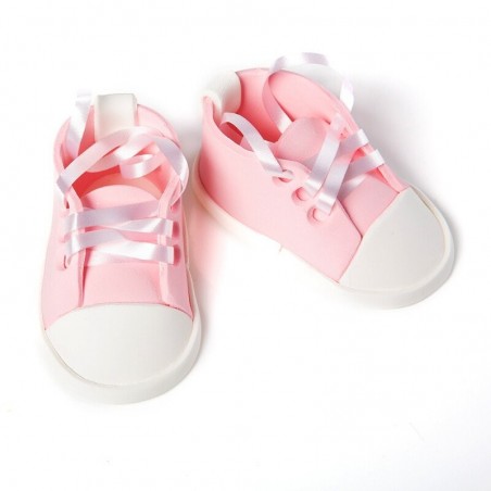 1051517 CHAUSSURES ROSE 9CM 18PCS S/CDE