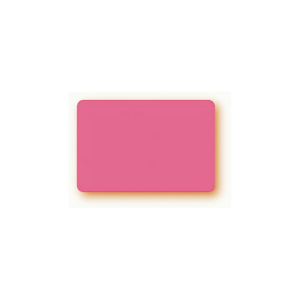 FLUORESCEREND ROZE LABEL 8X6CM 10ST